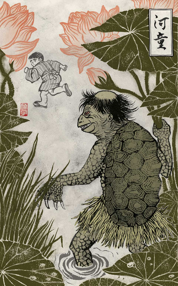 solo gerningsmanden Orientalsk The Kappa – An intriguing Japanese Monster - Japanese Tales
